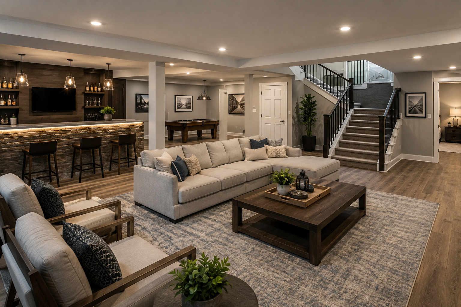 Questions to Ask Before Finishing Your Basement | BFHI