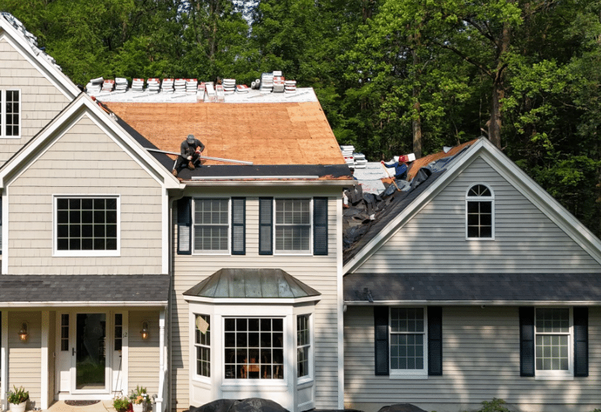 residential roof replacement