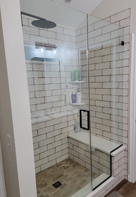 bathroom shower remodel